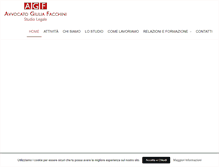 Tablet Screenshot of facchini.org